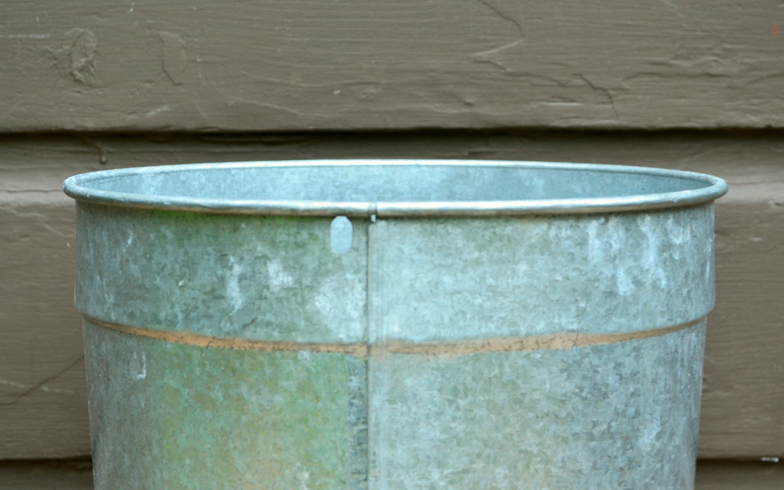 Galvanized Sap Bucket Tall Galvanized Sap Bucket Vintage Etsy