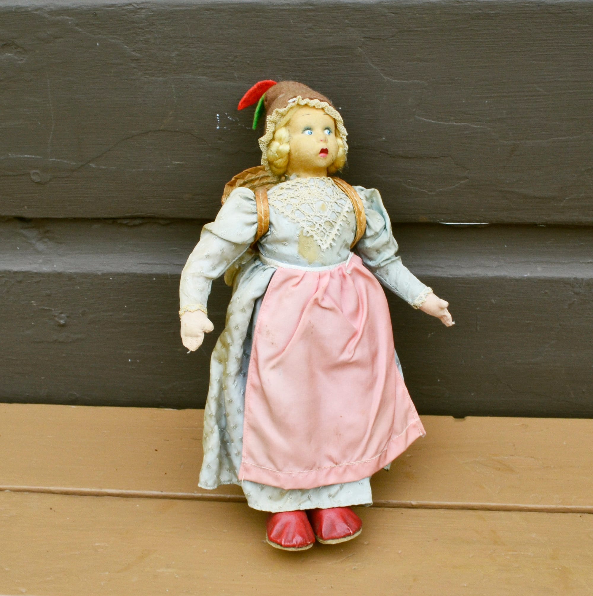 Old Doll Antique Figure Rag Doll Folk Cloth Doll Etsy