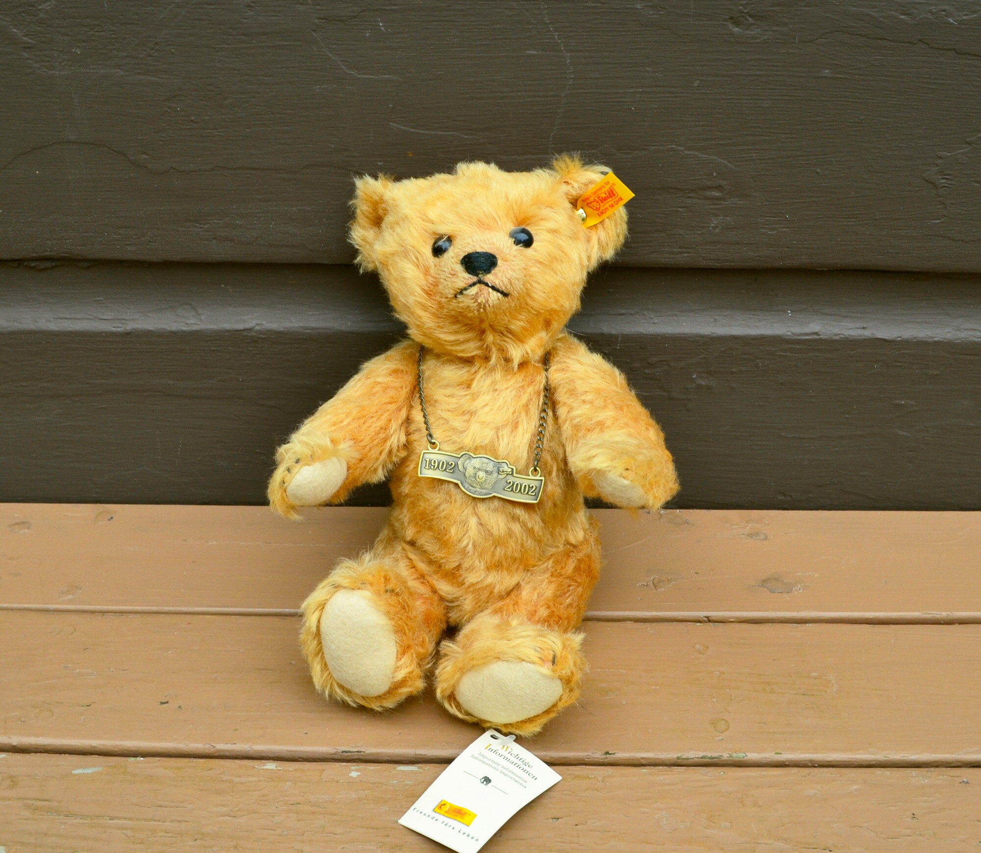 Steiff Anniversary Teddy Bear, Vintage Steiff Bear 666612, - Etsy