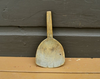 Primitive Butter Dough Paddle Antique Primitive Scoop Woodenware