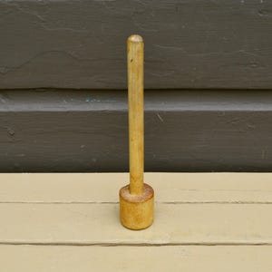 Rustic Wood Masher, Vintage Masher, Wooden Kitchen Masher