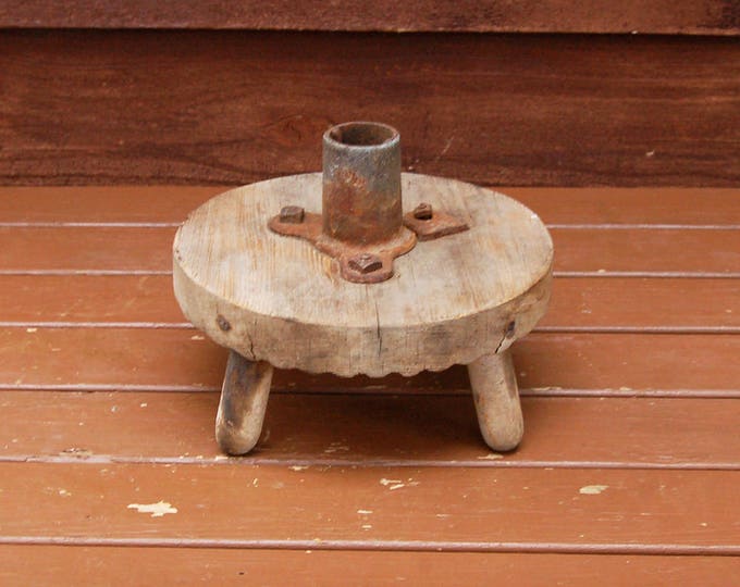 Dolly Stick Agitator, Antique Clothes Washing Agitator, Rustic Laundry