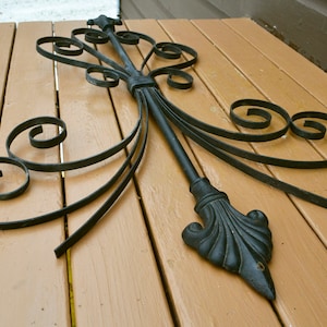 Beautiful Iron Wall Art, Rustic Wrought Iron Wall and Garden Art