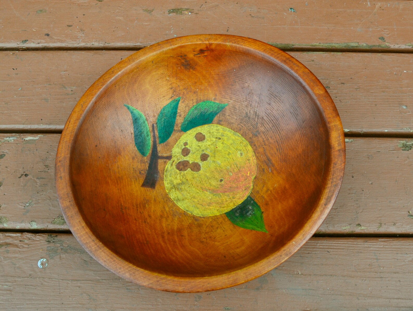 Set of Wooden Bowls Painted & Finished Munising Wooden Bowls Etsy