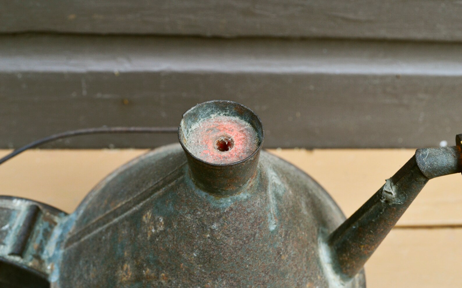 Tin Oil Lamp Pitcher Antique Oil Lamp Filler Can Etsy