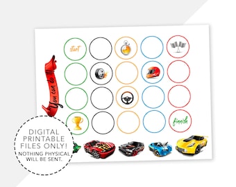 Reward Chart, Cars, Hot, Wheels, Race Car, Potty Chart, Reading Log, Chore Chart, Printable Reward Chart, Boys Reward Chart, Cars, Racing