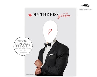 Custom Pin The Tail Game, AFRICAN AMERICAN, Pin The Kiss, Birthday Party Game, Adult Game, Pin The Tail, Party Game, Custom, Personalized
