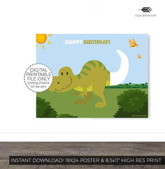 Dinosaur Game for Kids | Dino Says Game | Stay at home Activity | Dinosaur  Birthday Party | Class Printable Indoor or outdoor Game Cards