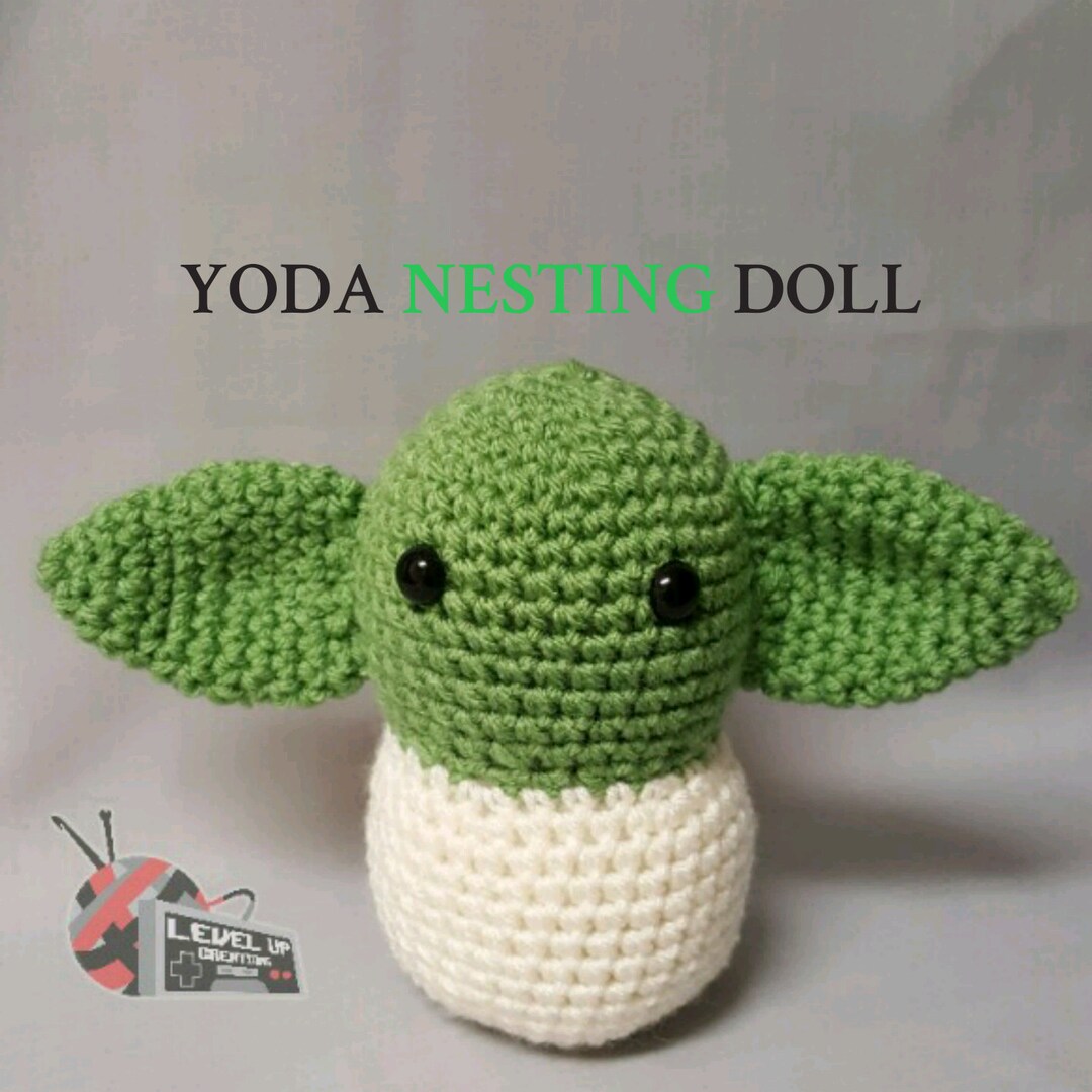 Yoda Inspired Nesting Doll Etsy