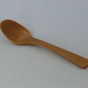 The Wooden Teaspoon in Maple, Dip or Garnish Serving Spoon, Oryoki Spoon, Thank-you Gift, Coffee or Tea Scoop, Sugar Spoon, Camp Spoon image 6