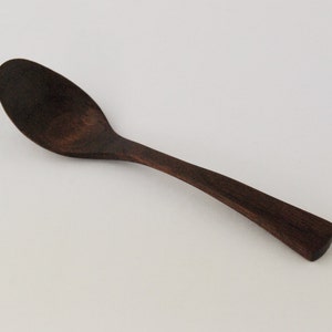 The Wooden Teaspoon, Hand Carved Walnut Spoon, Ladle, Wood Coffee Scoop, Sugar Spoon, Thank You Gift, Hospitality Gift image 5