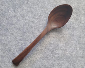 The Wooden Teaspoon: Hand Carved in Black Walnut