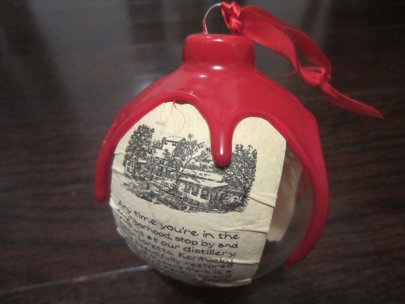 Makers Mark Bourbon Whisky Christmas Ornament Kentucky  Etsy