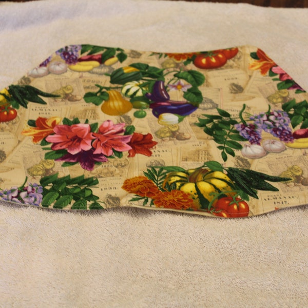 Blue Wedge Placemat Etsy