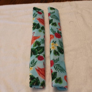 Refrigerator door handle covers
