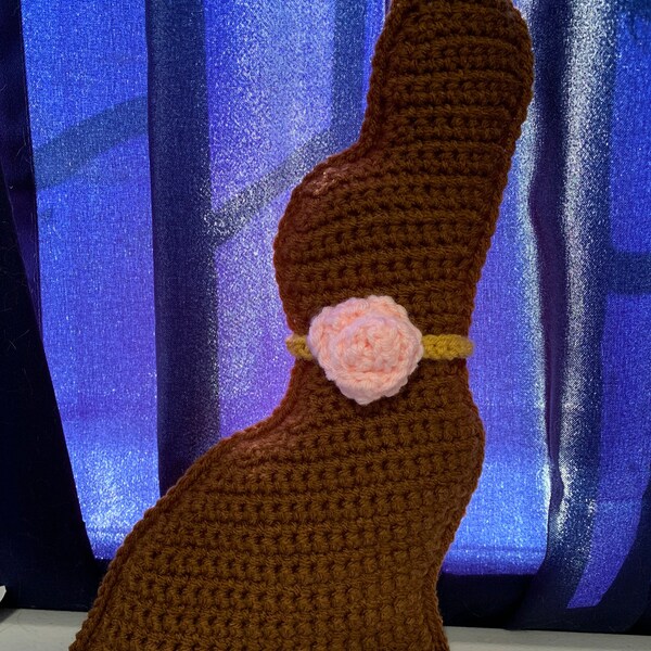 Crochet Easter Chocolate Bunny Plush