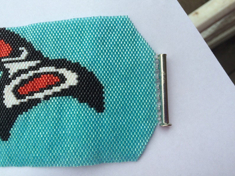 Alaskan Killer Whale Cuff Bracelet