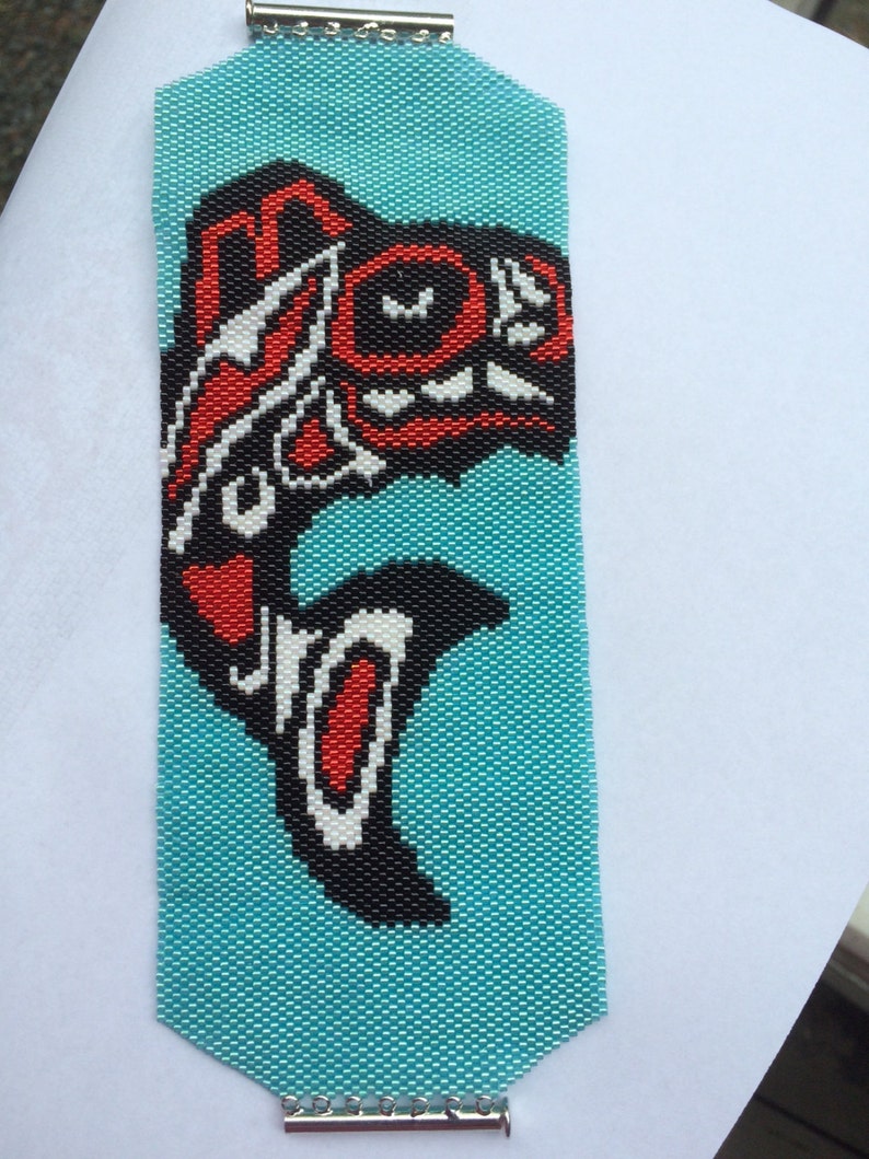 Alaskan Killer Whale Cuff Bracelet