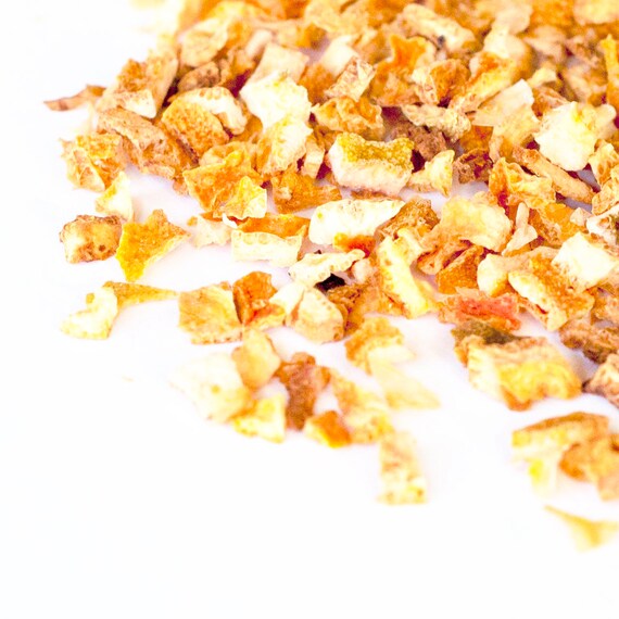 Orange Peel 1/4" Cut | Food Grade | Food Grade Ingredient  | 1oz, 2oz, 4oz, 8oz, 16oz Bulk Herb