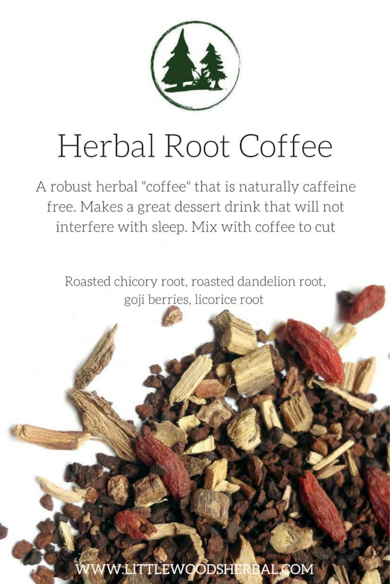Herbal Root Blend Coffee Substitute Etsy
