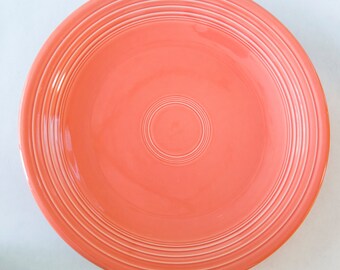 Persimmon Fiesta Ware Serving Plate