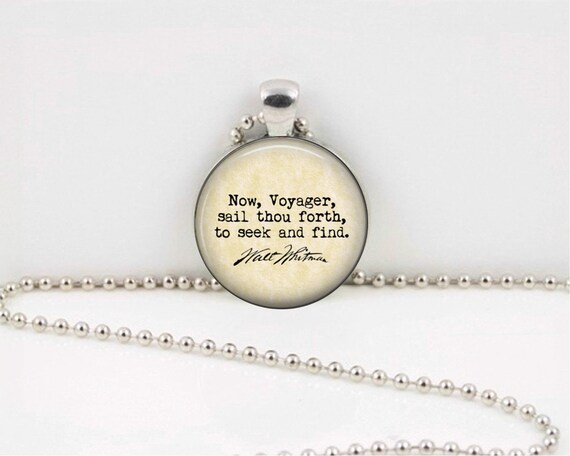 IamTra Birds on a Wire Shadow Candle /• Walt Whitman Quote Candle