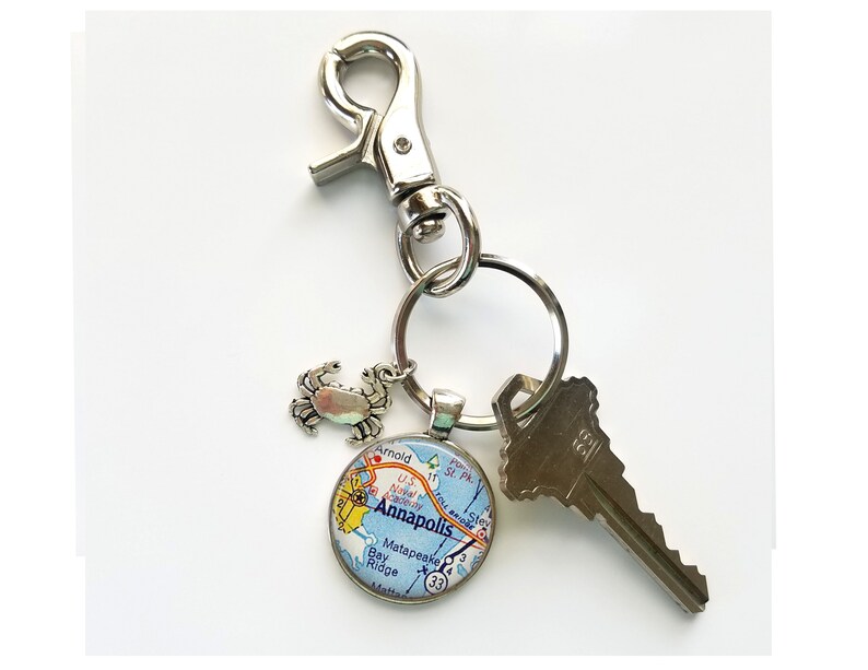 Annapolis Maryland Map Geography Gift Graduation Gift New Grad Etsy