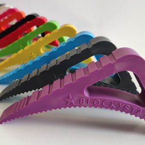 Blockystar Original Dörrstopp, dörrkil, dörrstötfångare, handtagsskydd och väggskydd, kilgummi, dörrstopp, tröskel, dörrgångjärn bild 10