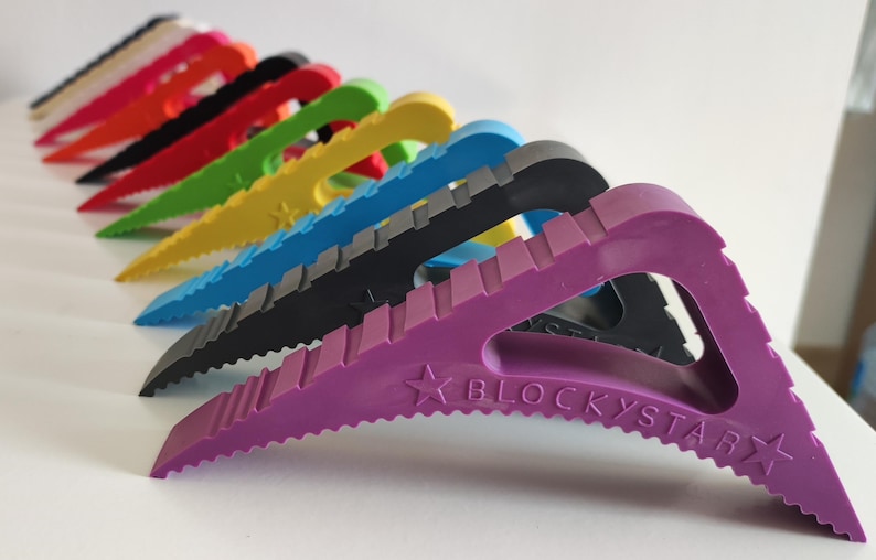 Blockystar Original Dörrstopp, dörrkil, dörrstötfångare, handtagsskydd och väggskydd, kilgummi, dörrstopp, tröskel, dörrgångjärn bild 10