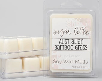 Australian Bamboo Grass Soy Wax Melts