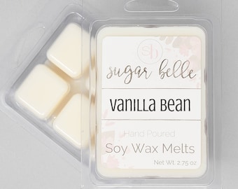 Vanilla Bean Candle Melts - Scented Soy Wax Melts