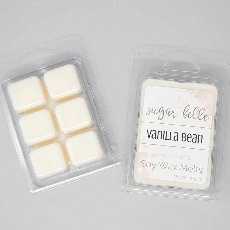 Vanilla Bean Candle Melts Scented Soy Wax Melts Etsy