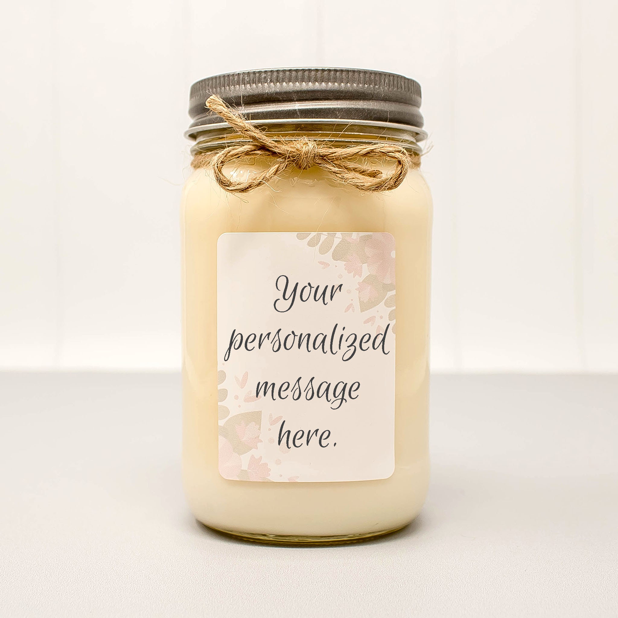 Personalized Candles Scented Candles with a Message Etsy