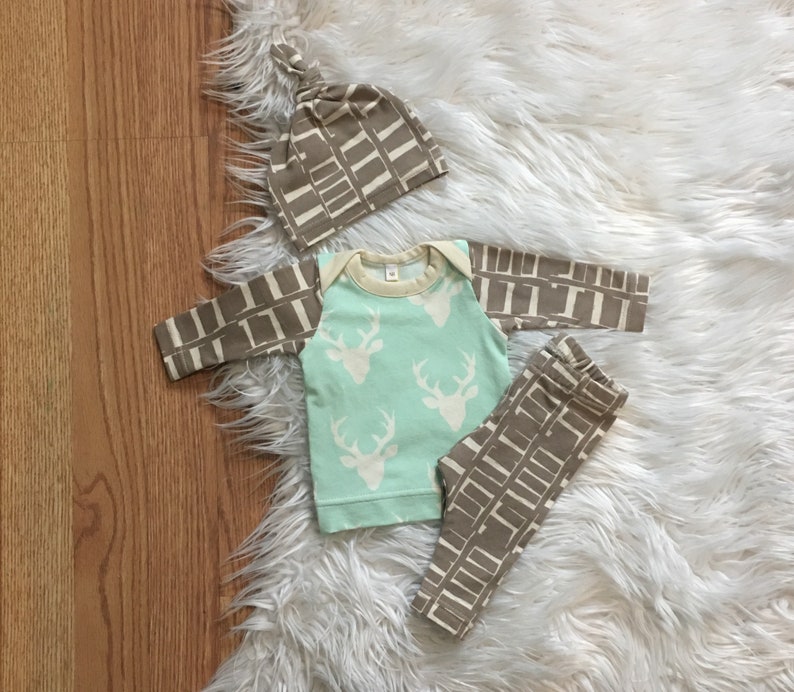 photo outfit Baby shower gift deer Newborn boy coming home outfit baby boy take home outfit baby boy clothes going home outfit