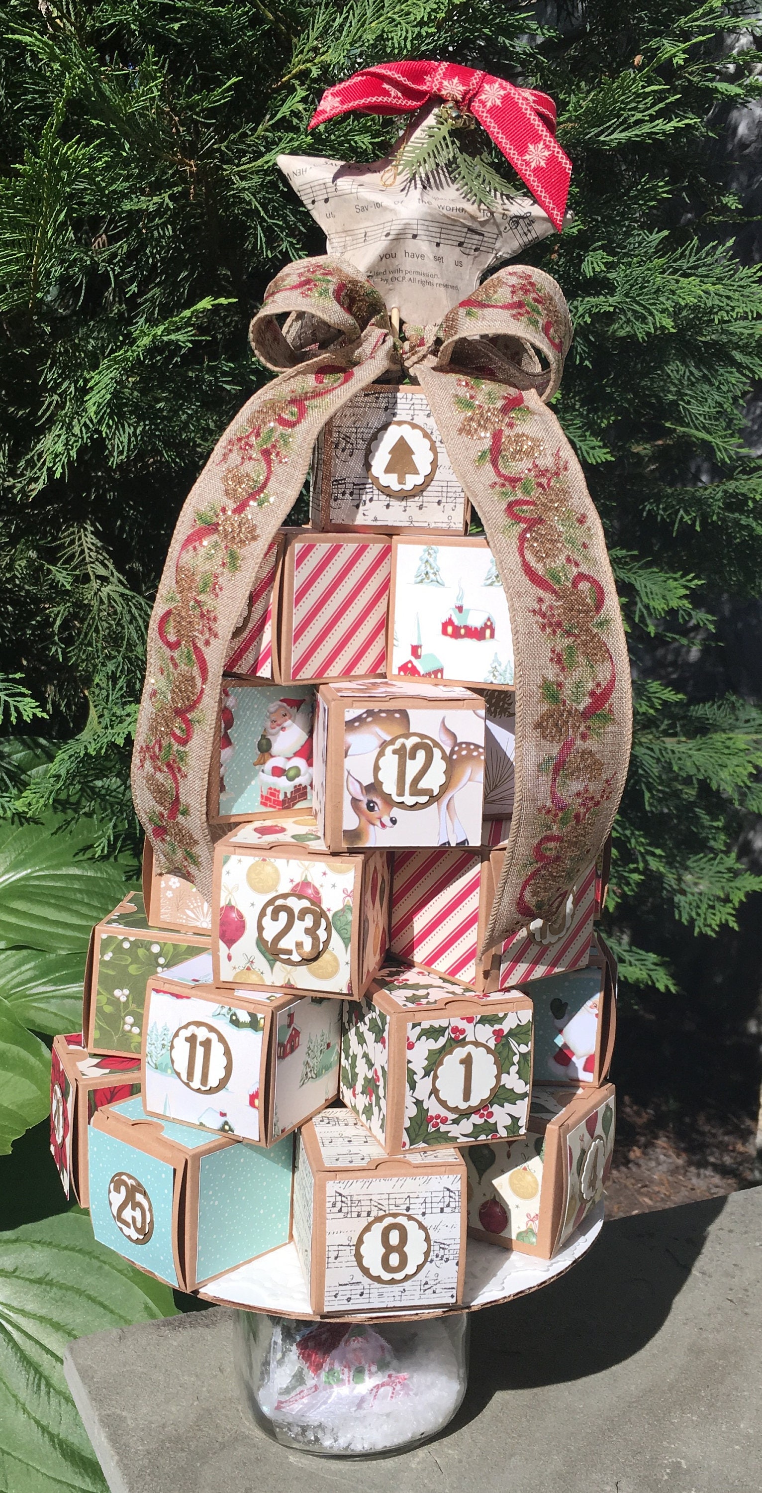 Christmas Advent Calendar Handmade Advent Tree With Ornament Etsy christmas-advent-calendar-handmade-advent-tree-with-ornament-etsy