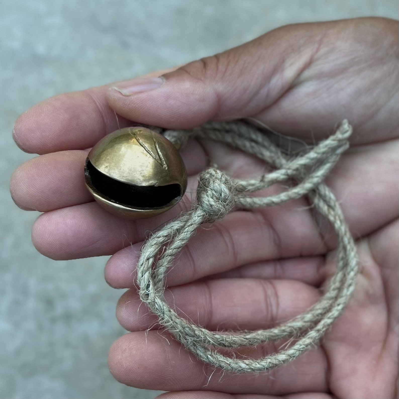 Bear Bell for Hiking Brass Sleigh Bells Dog Pet Training Etsy