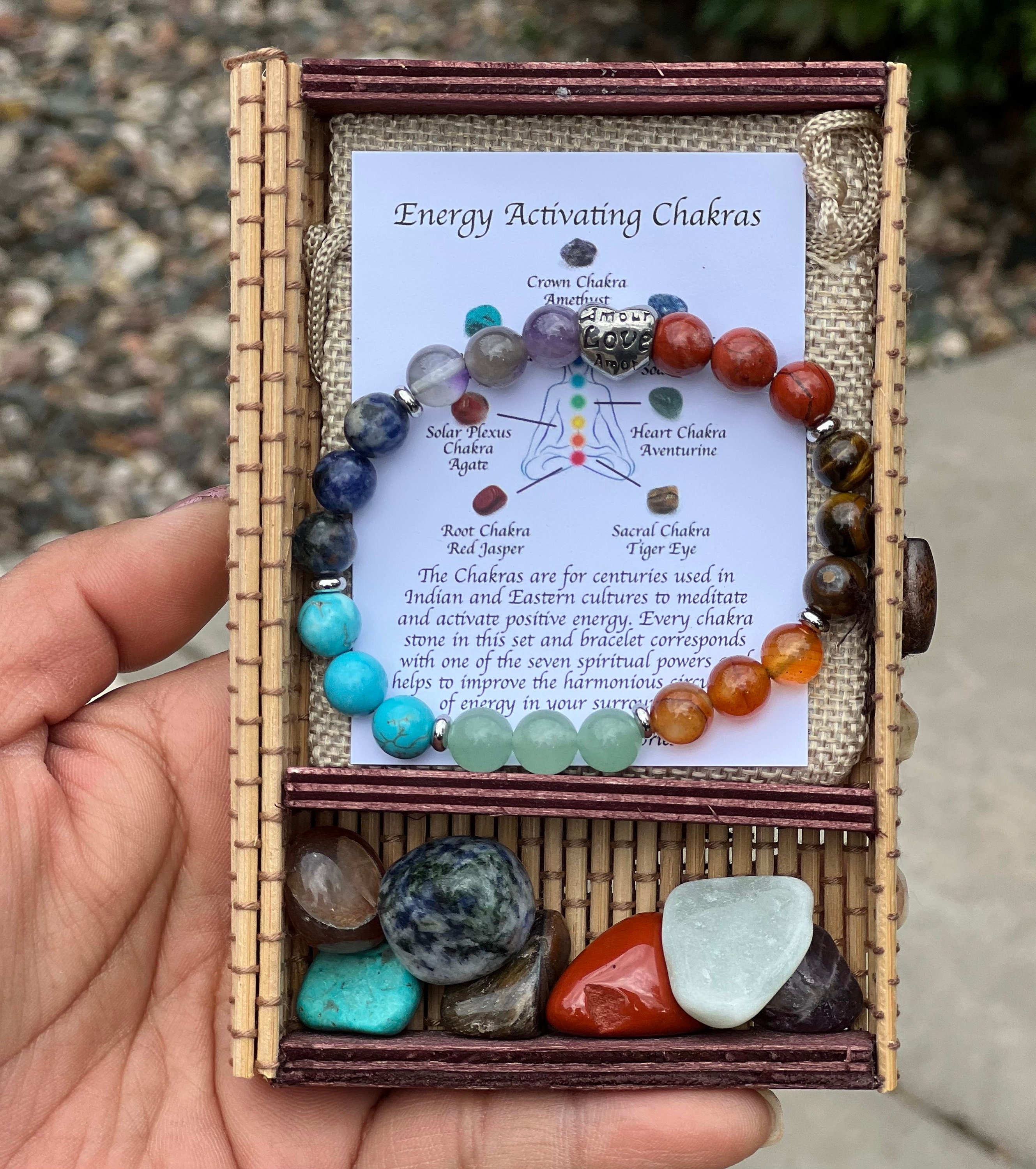 7 Chakra Bracelet Set — One Bracelet Per Chakra // Tiny Rituals