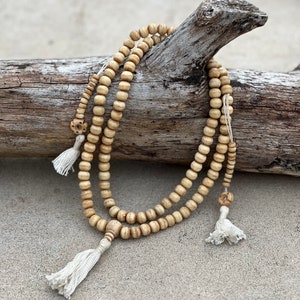 Tibetan Natural Yak Bone / Rosary 108 Beads