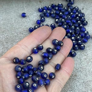 Handmade 6mm Glass Beads – Vibrant & Unique Lot of 200 Beads