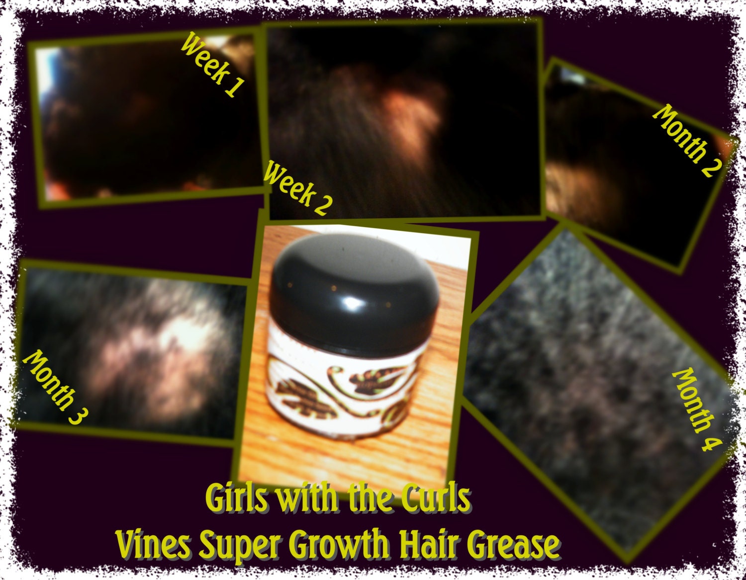 Hair Growth Ultra Light Hair Grease by Girls with the Curls Etsy