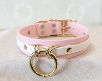 D & O Ring Vegan Collars