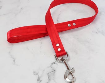 Customizable Leash - Slim Style Satin Ribbon Lined Kittenplay Petplay Leash bble7