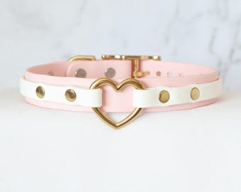 Heart Ring Vegan Collars