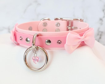 D & O Ring Vegan Collars