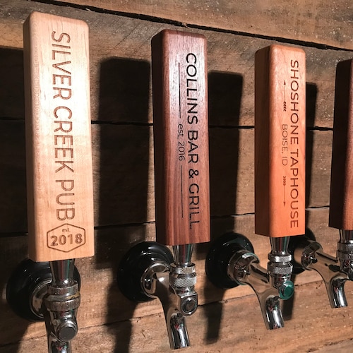 Custom Beer Tap Handlebanner Edition Personalized Kegerator Etsy