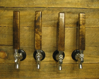 6&quot; Custom Maple Beer / Soda Tap Handle for Kegerator Draft Faucet Homebrewing Gift Idea