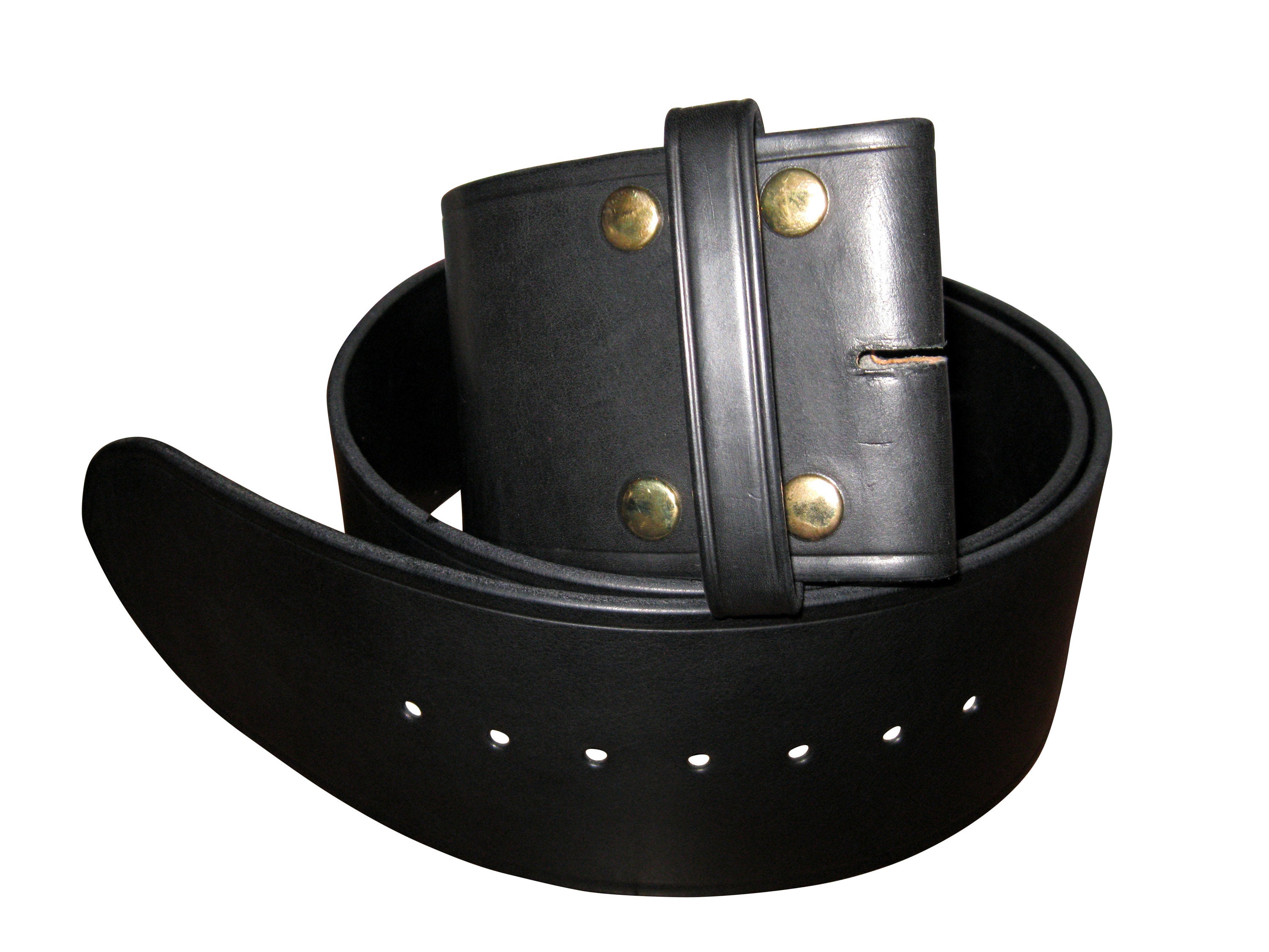 Amish Made 910 Oz Leather 4 Santa Belt Size 60 to Etsy