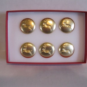 3 Different Size Professional Removable Brass Button Sets  7/8&quot; - 3/4&quot; - 5/8&quot;