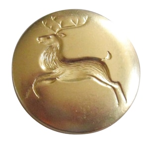 5/8" Reindeer buttons for Santa"s shirts
