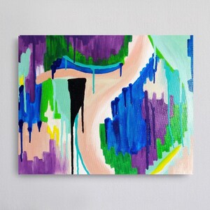 Original Painting // 16&quot; x 20&quot; // Abstract Art // Acrylic Painting // Modern Art // Canvas Art